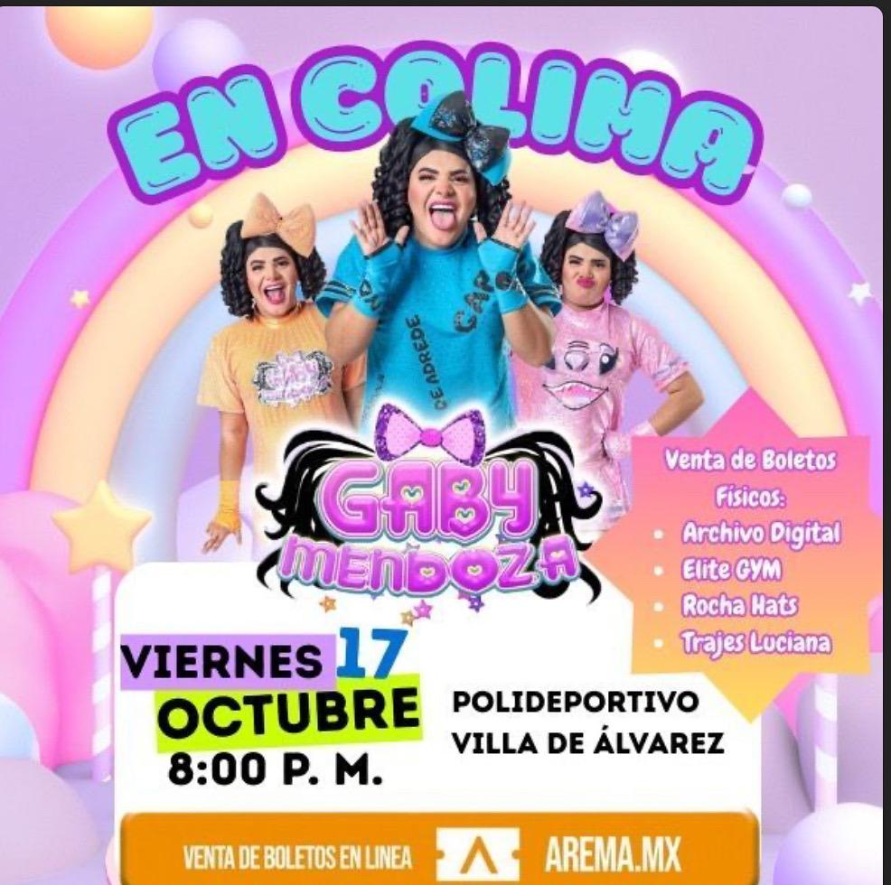 GABY MENDOZA EN COLIMA