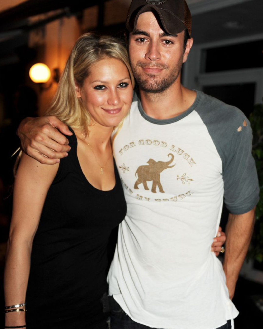 Enrique Iglesias y Anna Kournikova 1