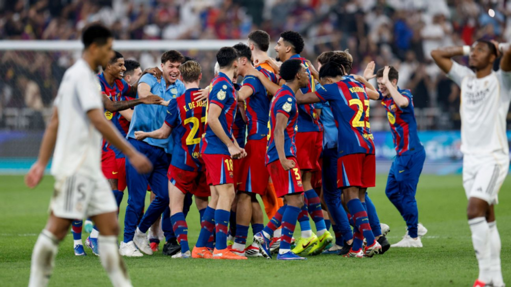 Barcelona vence al Real Madrid y se corona campeón de la Supercopa de ...